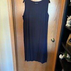 Eileen Fisher Midnight Blue Midi Dress